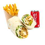 Crispy Buffalo Chicken Wrap Meal 