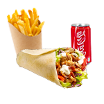 Crispy Peri Peri Chicken Wrap Meal 