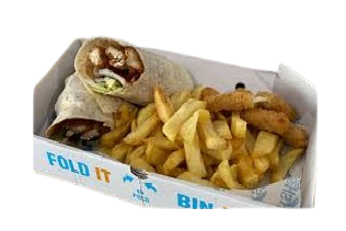 Crunch Wrap Box For 1 